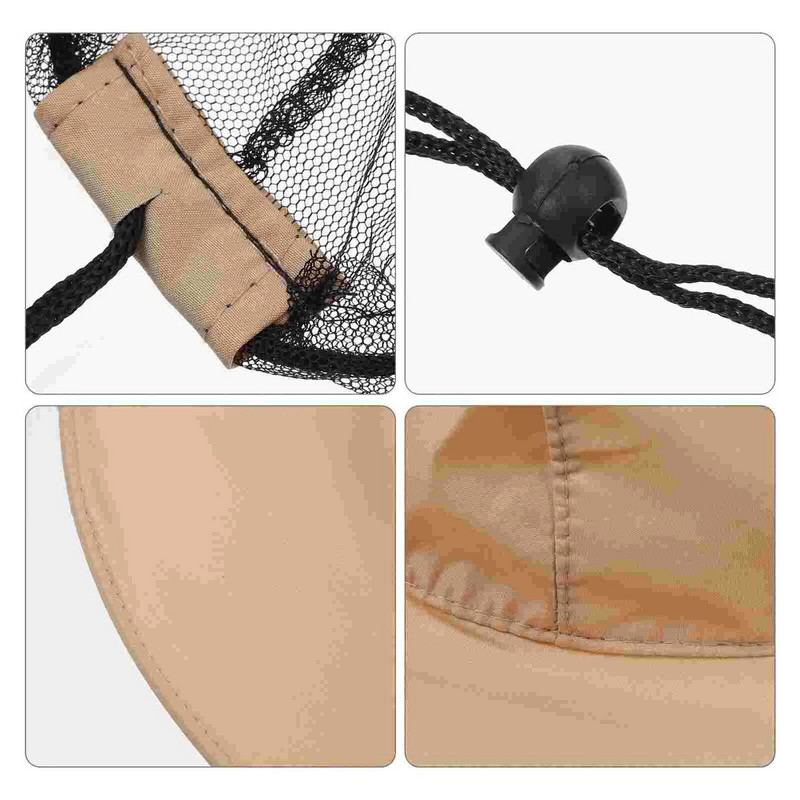 2 vnt Nešiojama bičių laikytojo kepurė Patogi galvos tinklinė kepurė Profesionali vabzdžių tinklinė kepurė bitininko priedas