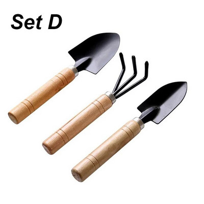 Set de mini unelte de mână pentru grădinărit Plante suculente Sticlă de udat Plante de flori de grădină în miniatură Găleată Lopată Instrument DIY Accesorii