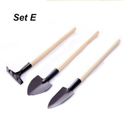 Set de mini unelte de mână pentru grădinărit Plante suculente Sticlă de udat Plante de flori de grădină în miniatură Găleată Lopată Instrument DIY Accesorii