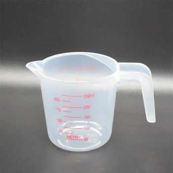Пластмасова мерителна чаша Кана за изливане Накрайник Повърхност Консумативи за кухненски инструменти Качествена чаша с градуирана качествена кухня