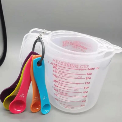 Πλαστικό κύπελλο μέτρησης κανάτα με στόμιο επιφανείας εργαλείο κουζίνας προμήθειες Κύπελλο ποιότητας με κουζίνα διαβαθμισμένης ποιότητας