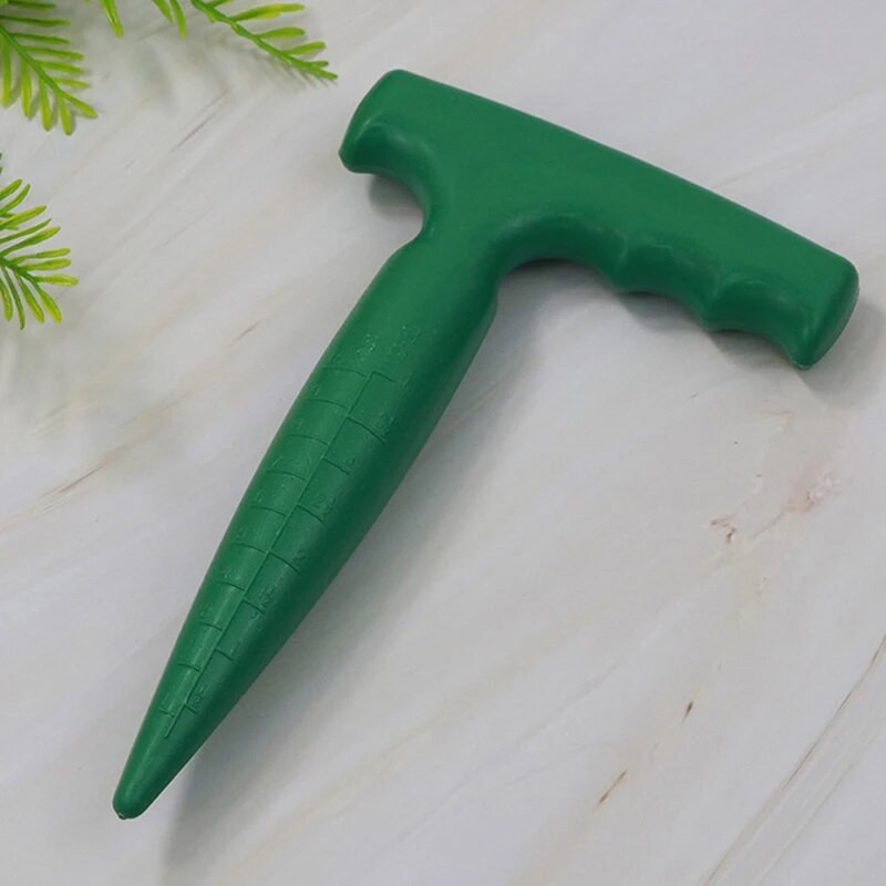 4PCS Vrtna sijačica Plastični kućanski vrtni set alata Sjetva Stroj za presađivanje Bušenje tla Rezanje Uzgoj sadnica TMZ