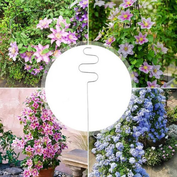 Υποστήριξη φυτών κήπου Ορτανσία Κλουβί λουλουδιών Στήριγμα από ανοξείδωτο ατσάλι Στήριγμα κήπου Παιώνια κλουβί για αναρριχώμενο φυτό