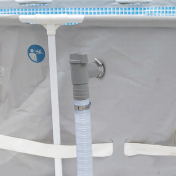 Αντικατάσταση στεγανοποιημένης βαλβίδας εμβόλου ενεργοποίησης/απενεργοποίησης, αντάπτορας αντλίας φίλτρου πισίνας PVC, ανθεκτικός 32 mm για εξαρτήματα εξωτερικού εξοπλισμού