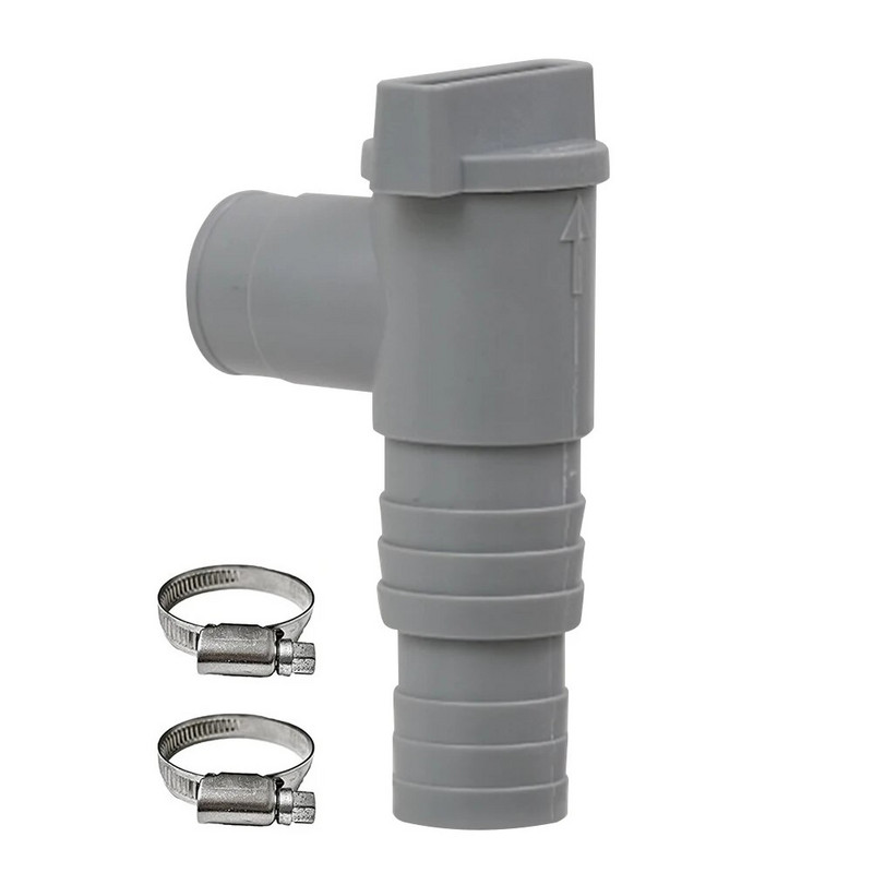 Adapter za pumpu filtera za bazen od PVC-a Izdržljivi klipni ventil od 32 mm za uključivanje/isključivanje bazena Zabrtvljena zamjena za dijelove vanjske opreme