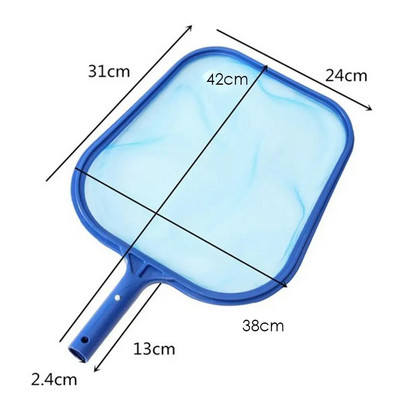 Plasa de curățare a gunoiului pentru piscină, plasă, plasă, plasă pentru frunze, sac adânc, iaz, cadă de baie, frunze căzute, plasă pentru curățare, accesorii pentru piscină