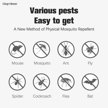 EU/UK/US Plug Електрически ултразвуков мравка мишка паяк комар хлебарка отблъскващ насекоми вредители Ултразвуков контрол на мишка Режектор