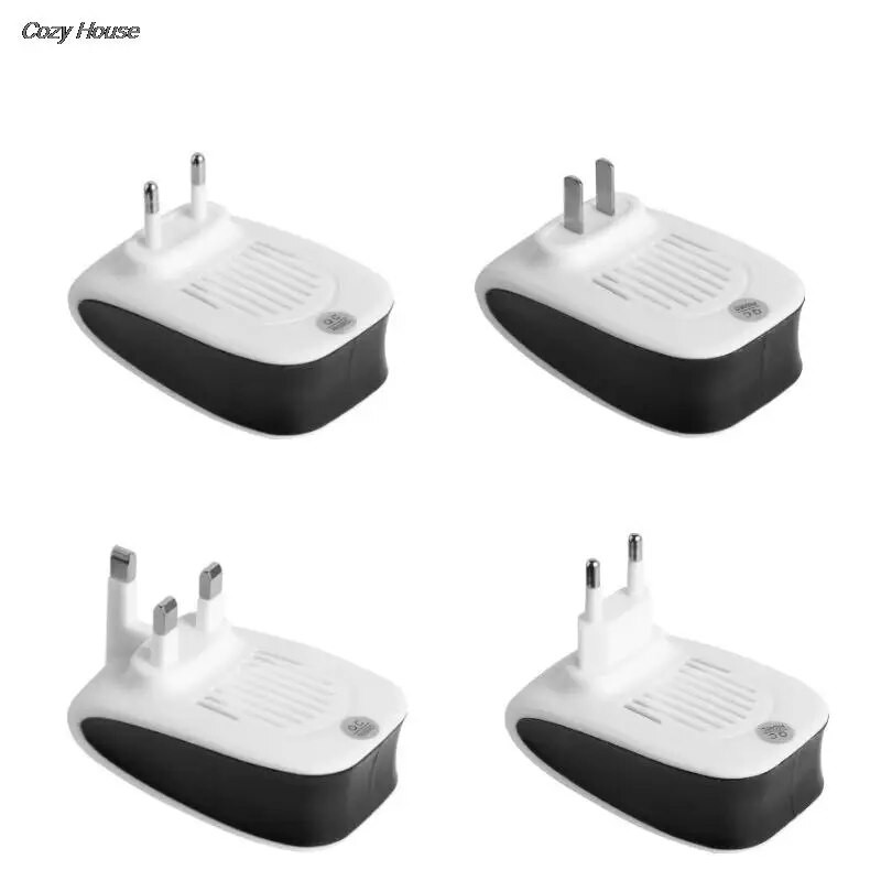 ES / JK / JAV kištukas elektrinis ultragarsinis skruzdžių pelės voras uodas tarakonas vabzdys kenkėjų atbaidiklis ultragarsinis pelės kontrolės atmetiklis