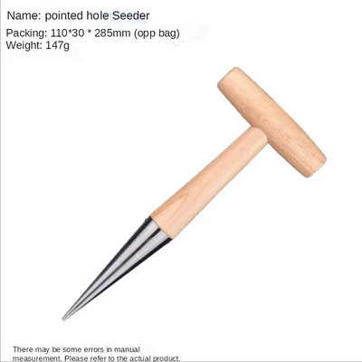Unelte creative de grădinărit pentru plantare de legume Transplant de flori Semănătoare de pumn Instrument agricol de uz casnic pentru ridicare de răsaduri Planter