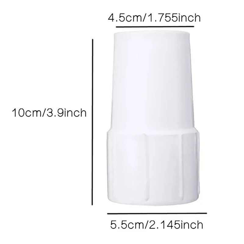 Conector pentru furtun pentru piscină Manșetă la capătul furtunului pentru piscină mâna stângă 38 mm pentru furtun de vid pentru piscină țeavă de aspirație filetată de 38 mm