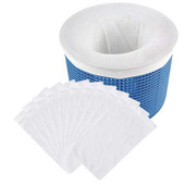 HOT! 5/10/15/20 buc/Set Filtru Depozitare Piscina Skimmer Sosete Nylon Filtru Piscina Sosete Pentru Cosuri Skimmers Alb Pool Supply