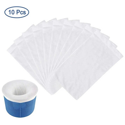 HOT! 5/10/15/20 buc/Set Filtru Depozitare Piscina Skimmer Sosete Nylon Filtru Piscina Sosete Pentru Cosuri Skimmers Alb Pool Supply