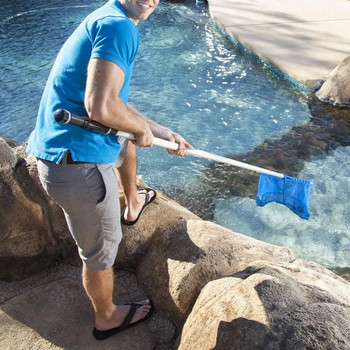 Професионална гребла за листа Дълбока чанта Мрежи за почистване на плувен басейн Спа Скимер за боклук Мрежа за басейн Мрежа за почистване на басейн piscina Аксесоари
