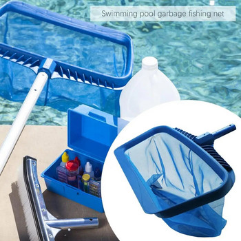 Професионална гребла за листа Дълбока чанта Мрежи за почистване на плувен басейн Спа Скимер за боклук Мрежа за басейн Мрежа за почистване на басейн piscina Аксесоари