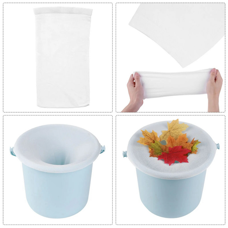 5/10 Pakuotės Baseinas Skimmer Kojinės Išvalo šiukšles ir lapus Krepšeliai Filtrai Žuvims rezervuaro tinklinis krepšys Apvalus baseino tinklinis filtras