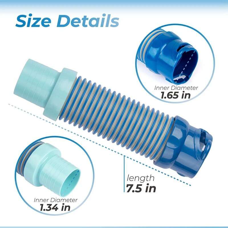 Pribor Adapter za usisno crijevo za bazen za Zodiac MX6 MX8 Čistač bazena Usisni adapter za bazen Adapter za crijevo