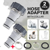 1 buc. Adaptor de furtun de schimb AW/Guler pentru pompe de conectare filetată pentru supapă cu piston, scurgere piscină, piscină Intex Fit ARU