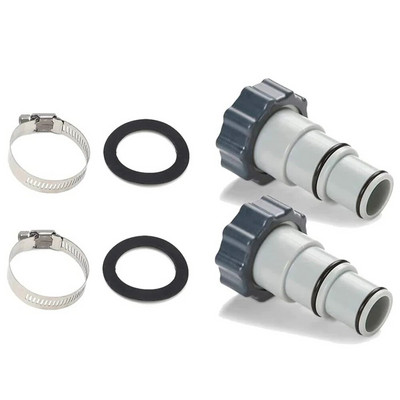1 buc. Adaptor de furtun de schimb AW/Guler pentru pompe de conectare filetată pentru supapă cu piston, scurgere piscină, piscină Intex Fit ARU