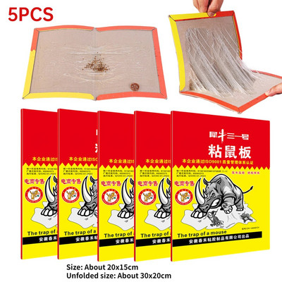 1–5 vnt. pelės lenta Lipni žiurkių klijai Pelių gaudyklė klijai lenta pelių gaudyklė, netoksiška kenkėjų kontrolė, atmesti pelės žudikų žiurkių spąstai