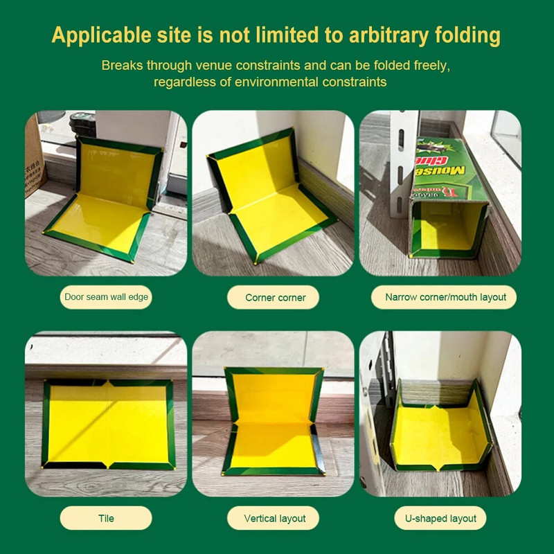 1–5 vnt. pelės lenta Lipni žiurkių klijai Pelių gaudyklė klijai lenta pelių gaudyklė, netoksiška kenkėjų kontrolė, atmesti pelės žudikų žiurkių spąstai