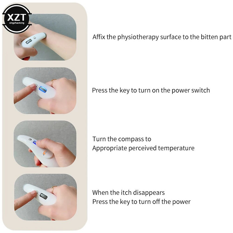 1 tk elektriline sääsehammustusevastane sügelusvastane seade sääsehammustuse leevendamiseks lastele täiskasvanutele mõeldud sääsehammustusevastane sügelusvastane pliiats
