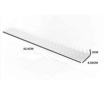 1x Zidni Šiljci Ograde, Odbojnik Za Mačke, Plastični Odvratnik Golubova Za Vrtne Ograde, Šiljci za Ptice, Otjerivač Pasa