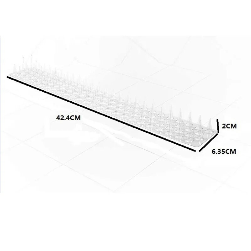 1x Zidni Šiljci Ograde, Odbojnik Za Mačke, Plastični Odvratnik Golubova Za Vrtne Ograde, Šiljci za Ptice, Otjerivač Pasa