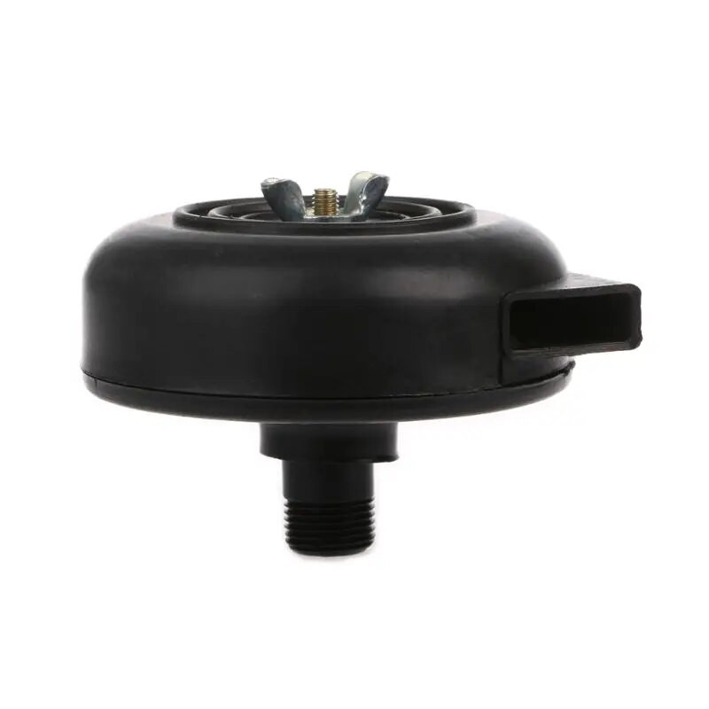 16/20mm juodas plastikinis sriegiuotas išmetimo triukšmo duslintuvas oro filtras Co