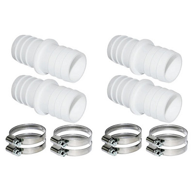 2/3/4db Medence tömlőcsatlakozó készlet 38 mm-es tömlőfúvókákkal úszómedencékhez pezsgőfürdőkhöz Tömlőadapter csatlakozó tömlőfúvóka