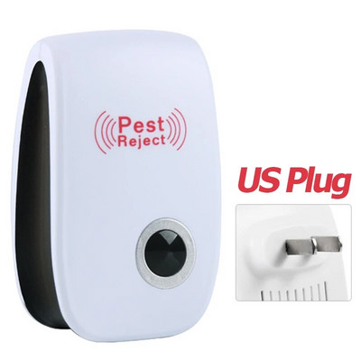 Ultraheli kahjuritõrjevahend USA/EL-i elektrooniline sääsetõrjevahend siseruumides kasutamiseks mõeldud ultrahelipistik putukate ämblikutõrjesse