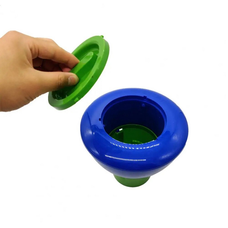 Plutajući dozator za bazen Bazen Plutač za kemikalije Klor Brom Tablete Plutajući dozator Aplikator Potrepštine za spa kadu