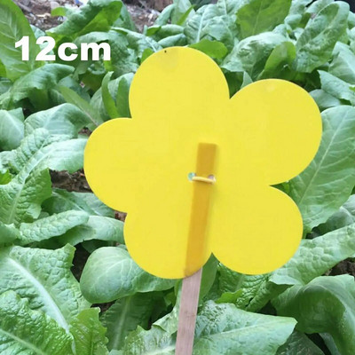 10kom Žuto ljepljivo ljepilo Papirna zamka za insekte Hvatač Ljeto Ubijte muhe Lisne uši Puno osa Štetočine ubojice Kontrola štetočina Kućni vrtni pribor