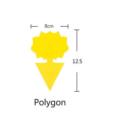 10kom Žuto ljepljivo ljepilo Papirna zamka za insekte Hvatač Ljeto Ubijte muhe Lisne uši Puno osa Štetočine ubojice Kontrola štetočina Kućni vrtni pribor