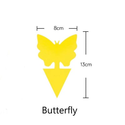 10kom Žuto ljepljivo ljepilo Papirna zamka za insekte Hvatač Ljeto Ubijte muhe Lisne uši Puno osa Štetočine ubojice Kontrola štetočina Kućni vrtni pribor