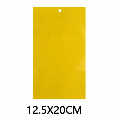 10kom Žuto ljepljivo ljepilo Papirna zamka za insekte Hvatač Ljeto Ubijte muhe Lisne uši Puno osa Štetočine ubojice Kontrola štetočina Kućni vrtni pribor