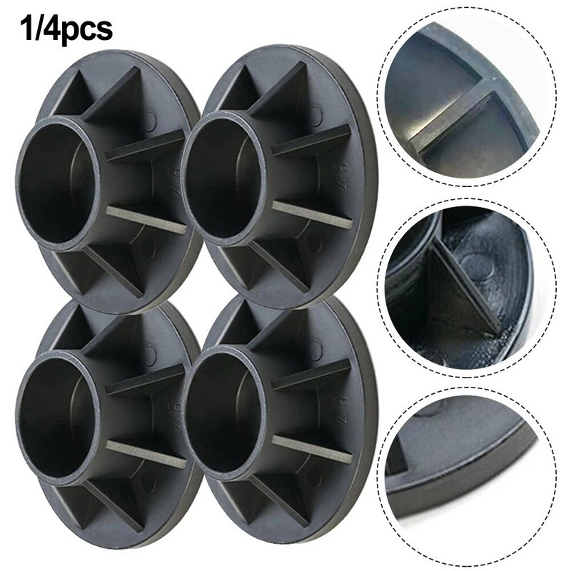 1/4 KOM Za Intex 25021 18-24 Foot metalni okvir Pool Noga Kapa Mali pravokutni okvir Pool Nosač Zamjenska Bazna Kapa Noge