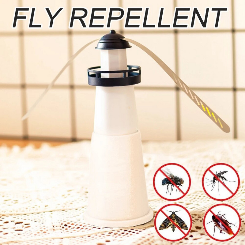 Stalams skirti musių ventiliatoriai Atbaido muses lauke Patalpoje saugokite muses ant stalo viršaus, holografinės mentės, skirtos pikniko terasai namuose