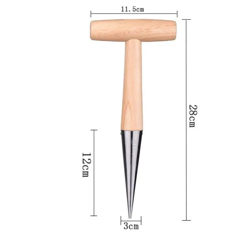 Unelte de grădinărit plantare de legume transplant de flori semănător perforator instrumente agricole ridicător de răsaduri