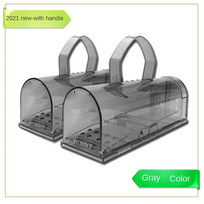 Műanyag egérfogó Élő fogó Újrafelhasználható Gyerekek Háziállatok Biztonságos Kártevőirtó Nem ölhető Élő Elkapó Egerek Patkánycsapda raktárba