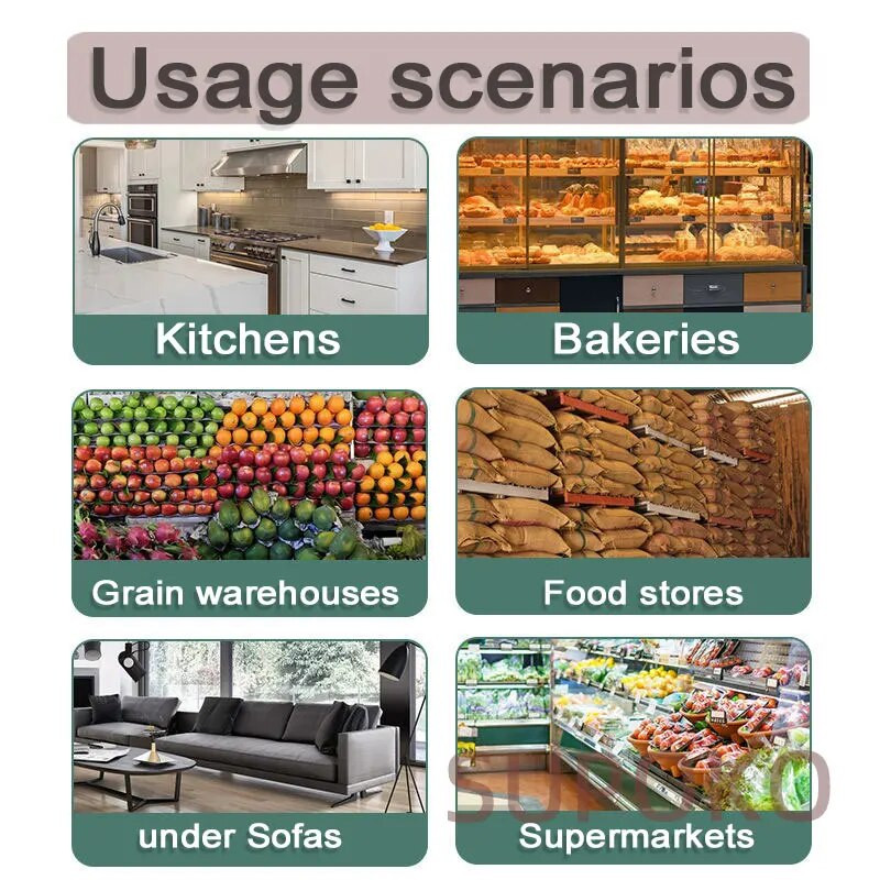 Moths Killer Stiprus sukibimas Moth Trap Stick popierius, skirtas kandžių mažinimui Fizika Įstrigimo Duobė Snare Hook Reklama ir dovanos