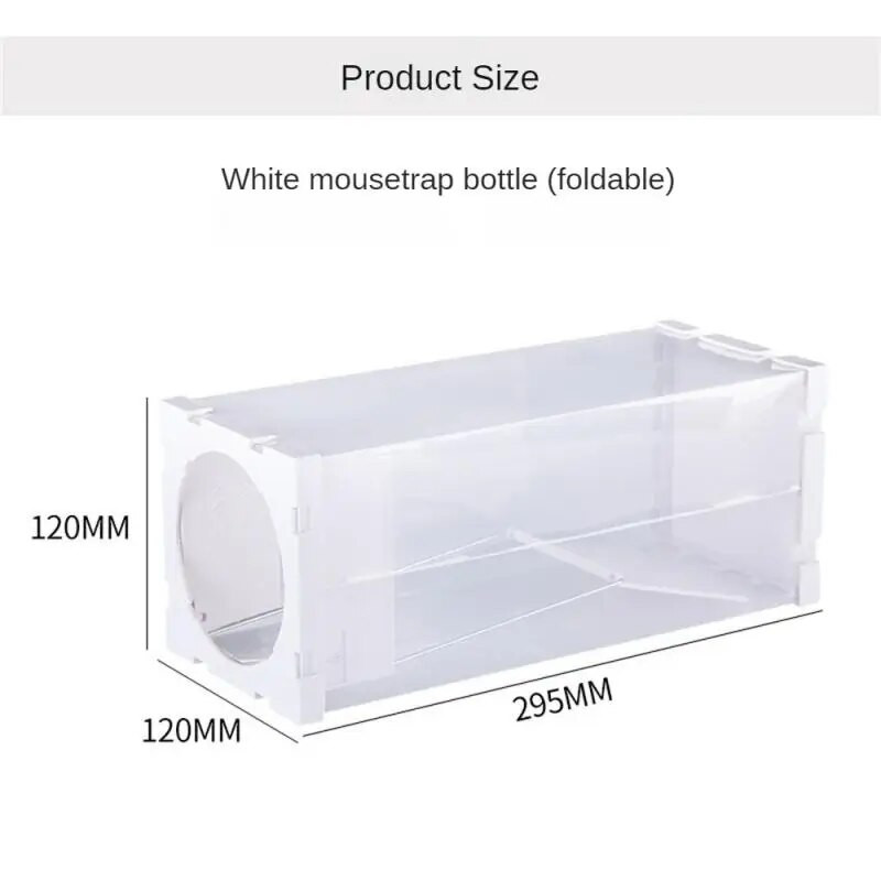 Buitinis sulankstomas žiurkės narvelis, patogus ir greitas skaidrus kenkėjų naikinimas.