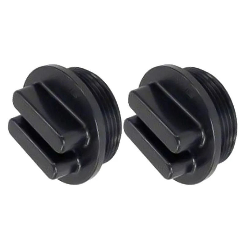 Резбована запушалка за връщане на басейна 1,5-инчов запушалка за дренажна капачка на филтъра с О-пръстен Щепсел за скимер за басейн Инструмент за зимуване през зимния сезон