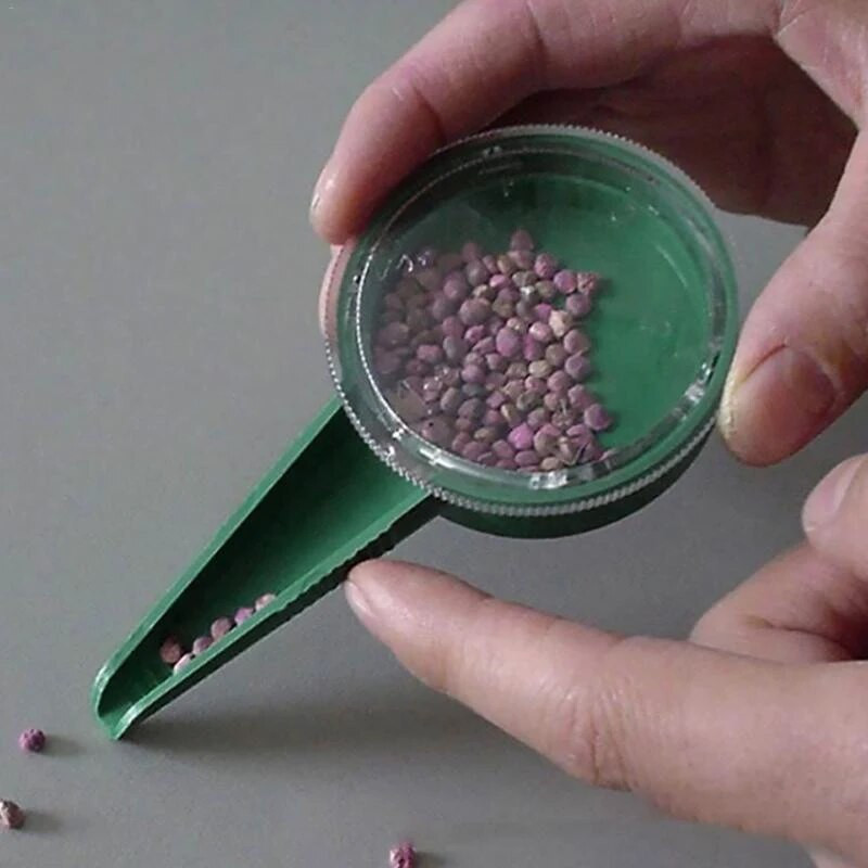 Plant Seed Sower 5 File Adjustable Planter Hand Held Flower Grass Plant Seder Garden Multifunction Seeding Dispenser Εργαλεία