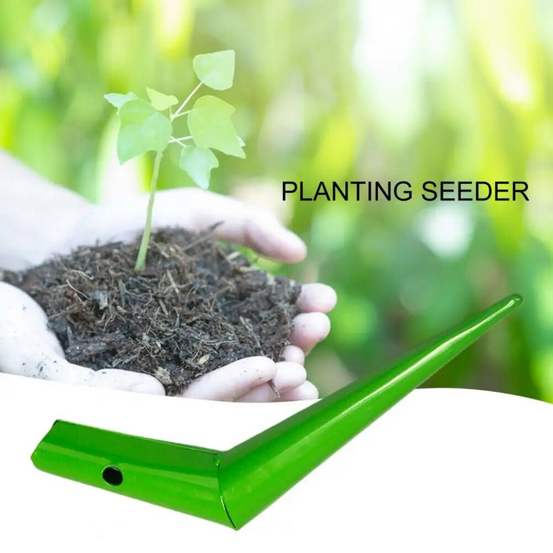 Multifunctional Iron Gardening Hole Digger Tool Bulb Dibber Gadget Accesorii pentru gradina