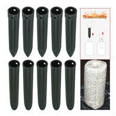 13 15 cm Stick de inoculare pentru ciuperci autoclavabile Ferma ciuperci comestibile Baghetă de pumn pentru cultivarea ciupercilor pentru semănat de grădină de rasă de ciuperci