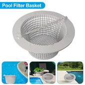 Coș rotund pentru skimmer pentru piscine Materiale de înlocuire pentru curățarea piscinei Îndepărtați resturile Accesorii cu mâner portabil pentru Hayward SP1091WM