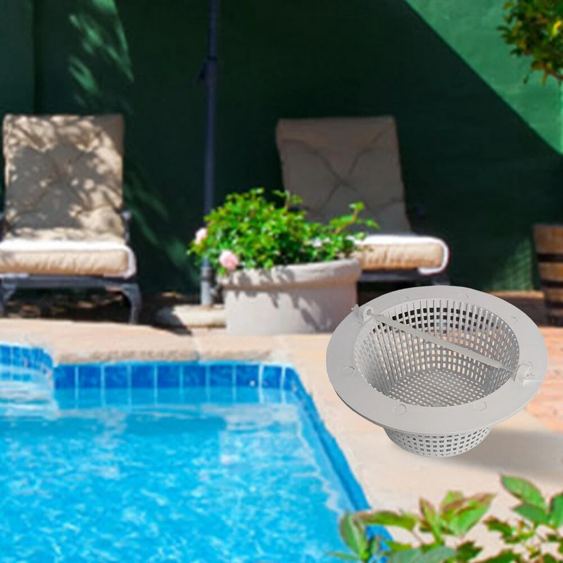 Ümmarguse basseini skimmeri korvi vahetusbasseini puhastusvahendid Eemaldage Hayward SP1091WM jaoks kaasaskantava käepidemega prahi tarvikud
