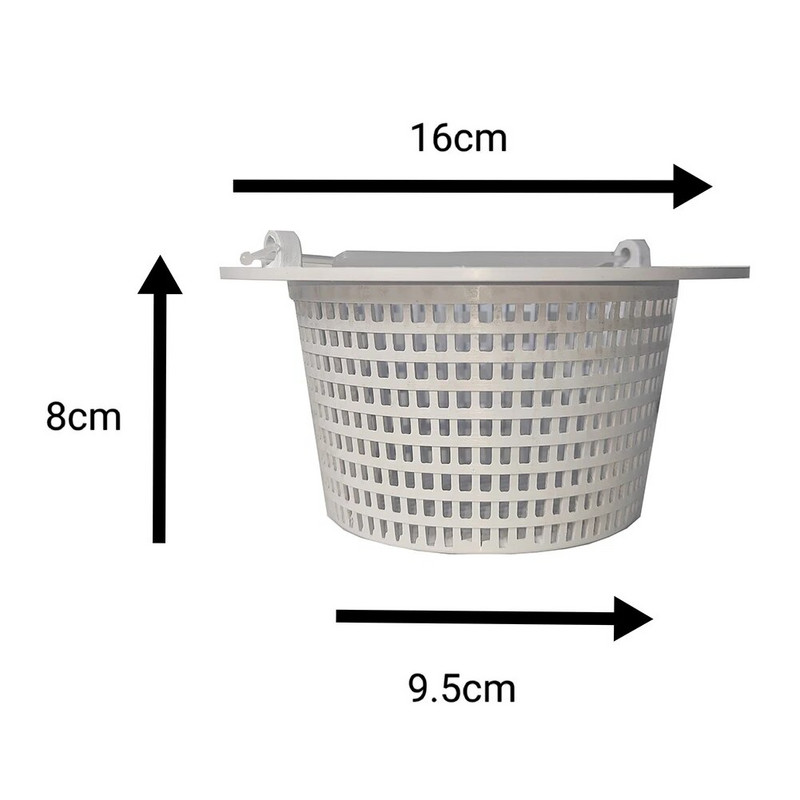 Ümmarguse basseini skimmeri korvi vahetusbasseini puhastusvahendid Eemaldage Hayward SP1091WM jaoks kaasaskantava käepidemega prahi tarvikud