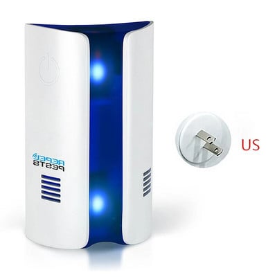 Kenyér típusú Többfunkciós ultrahangos elektronikus riasztó Egerek poloska taszítása Szúnyogok Szúnyogriasztó Kezdőlap UK/EU/US Plug