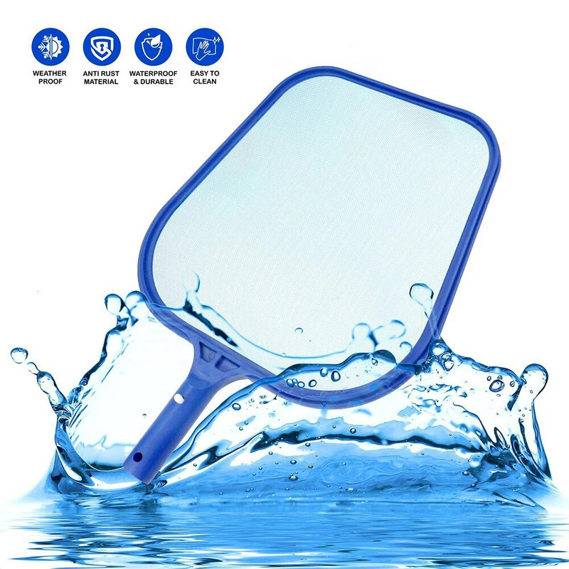 1 vnt. baseino valymo įrankiai, lapų skimeris bule šiukšlių valymas žuvies koi tvenkinio baseino baseino lapų skimmerio tinkleliui